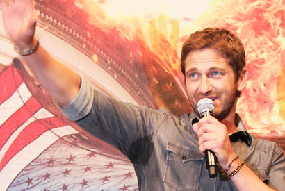 来日したジェラルド・バトラー、会見でしゃべり過ぎ？「おしゃべりなのは、母のせい」 画像