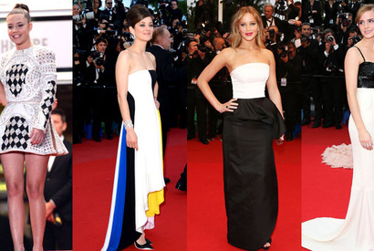 【カンヌ国際映画祭】ファッション総括！　おしゃれクイーンは“ブラック×ホワイト” 画像