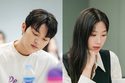 ムン・ガヨン×チェ・ヒョンウク主演新ドラマ、台本リーディング現場を公開！ビジュアルも完璧 画像