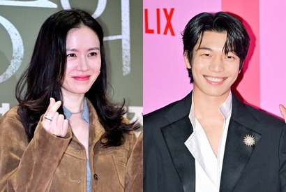 女優ソン・イェジン、“弟役”の俳優が撮影現場に駆け付けエール！久しぶりの2SHOTに「嬉しいなぁ」【PHOTO】 画像