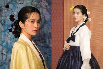 Disney+『ジョンニョン』で大賞受賞したキム・テリ、スタッフも感嘆するほどの美貌…韓服姿で魅了！【PHOTO】 画像