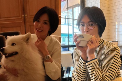 女優ソン・ヘギョがショートカットにイメチェン！43歳とは思えない童顔ぶりに「高校生ですか!?」の声【PHOTO】 画像