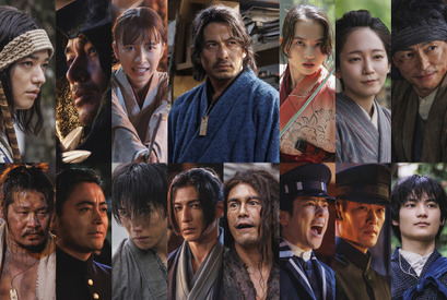 染谷将太＆山田孝之＆二宮和也ら　岡田准一主演Netflixシリーズ「イクサガミ」第1弾キャスト 画像