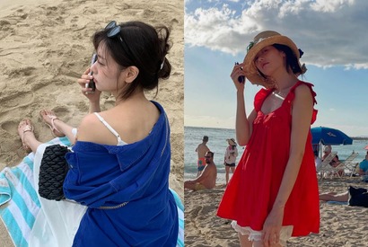 『となりのMr.パーフェクト』女優チョン・ソミン、ハワイを満喫！“余裕たっぷりの”可愛さにファン反響【写真】 画像