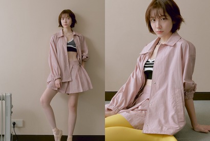 ベッドシーンが話題の女優パク・ジヒョン、華奢ボディに反響！「目が覚めるビジュアル」 画像