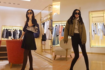 『風と雲と雨』女優パク・チュングム、62歳の“華奢ボディ”がすごい！のんびり買い物する近況【PHOTO】 画像