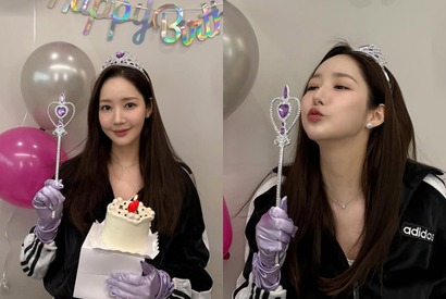 日本ドラマのリメイクに挑むパク・ミニョン、“花の香りに包まれて”39歳に！幸せな誕生日を報告【PHOTO】 画像