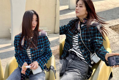 『トンイ』女優パク・ハソン、大人可愛いファッションでお茶目な魅力爆発！【PHOTO】 画像