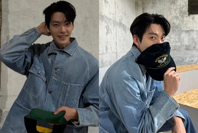 キム・ウビン、爽やかすぎる“理想の彼氏ショット”。お茶目な魅力爆発！【PHOTO】 画像