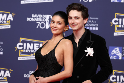 ティモシー・シャラメ、交際2年目のカイリー・ジェンナーとついにレッドカーペットデビュー 画像