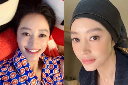 54歳女優キム・ヘス、一点の曇りもない肌が眩しい…撮り溜めていた自撮り大放出！【PHOTO】 画像