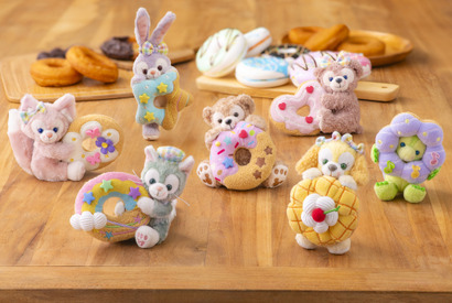 【ディズニー】ドーナツに抱きついているダッフィー＆フレンズがかわいすぎ！「ダッフィー＆フレンズのフィルド・ウィズ・ジョイ！」SPグッズ 画像