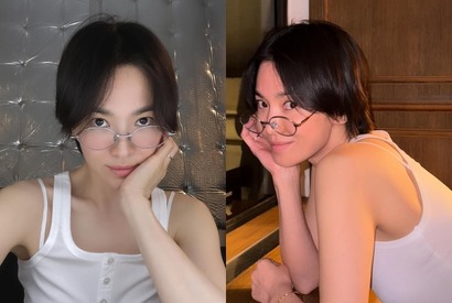 43歳!?ソン・ヘギョ、スペインで見せた“恋人目線”SHOTが話題「すっぴんでこの美貌？」 画像