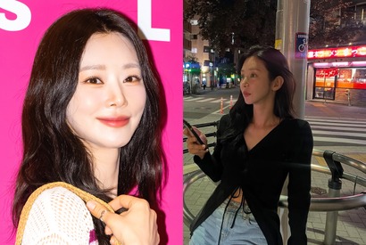 なぜ日本に!?『涙の女王』イ・ジュビン、夜の街でも際立つ“圧倒的存在感”「絶世の美女」【PHOTO】 画像