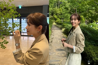 『イ・サン』女優ハン・ジミン、京都で撮られた“デート風写真”で絶世の美貌「私の未来より輝いてる」【PHOTO】 画像