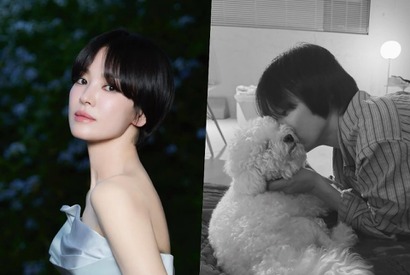 女優ソン・ヘギョ、愛犬と再会した“かけがえのない瞬間”を公開。女優仲間たちも「いいね！」【PHOTO】 画像