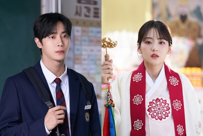 チュ・ヨンウの“学生服姿”から目が離せない！『巫女と彦星』が初回視聴率4.3％で好スタート 画像
