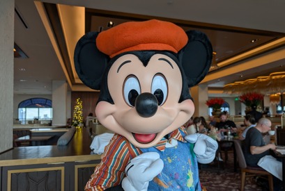【海外ディズニー】アーティストに扮したミッキーたちと楽しい朝食！人気キャラクター・ダイニングを体験　フロリダ WDW 画像