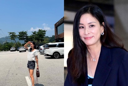 “チャン・ドンゴンの奥様”コ・ソヨン、スタイル際立つ夏の私服姿に「私もこんな50代になりたい」【PHOTO】 画像