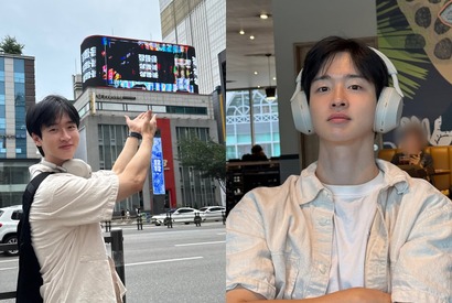 『ノクドゥ伝』で女装姿が話題になったチャン・ドンユン、ファンからのサプライズに感謝の笑顔【PHOTO】 画像