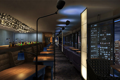 大阪・ミナミのデート必勝レストラン！  全席パノラマ夜景を満喫する2人専用ソファ 画像