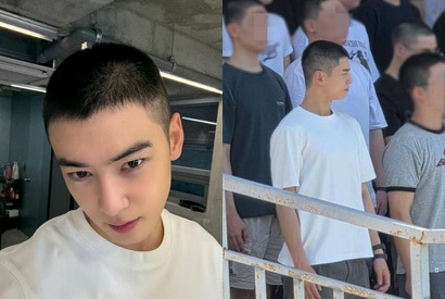 入隊したチャウヌ、思わず“迷惑な訓練兵”に!?「我が子より見つけやすかった」と話題 画像