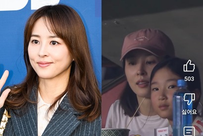 “平凡には暮らせない美貌”と話題のハン・ヘジンの娘が中継にバッチリ！「もう時代劇に出られそう」 画像