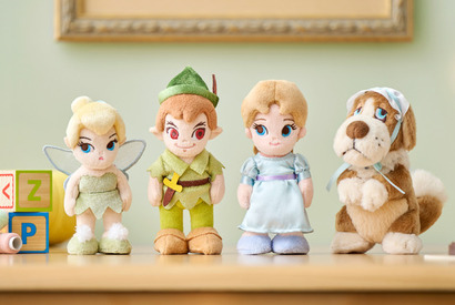 「ピーター・パン」ちいさくてレトロかわいいぬいぐるみ“Disney stanDs”に初登場！店舗限定のセット＆フック船長など第2弾も 画像