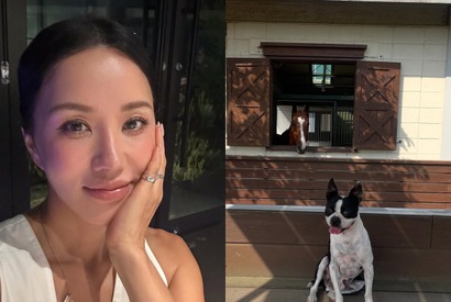 「全然老けない」女優オム・ジョンファ、56歳目前とは思えぬ美貌…済州島で過ごす優雅な日常【PHOTO】 画像