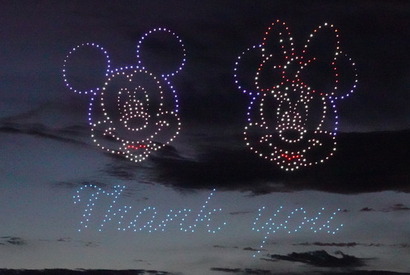 【ディズニー】大空をファンタジーで彩るドローンショー、8月16日（土）山形県・第32回赤川花火大会で開催 画像