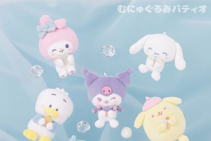「サンリオ」マイメロやクロミ、ポムポムプリンがアイスキャンディーをもぐもぐ♪　新作グッズ登場 画像