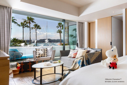 「ムーミン」とグランピングでバカンス♪ 湘南のラグジュアリーリゾート「リビエラ逗子マリーナ」コラボ 画像