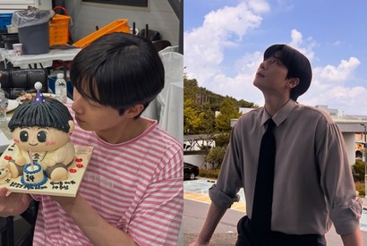 新ドラマ撮影中のパク・ソジュン、祝福まみれの日常を公開！ブレても“イケメン健在”【PHOTO】 画像