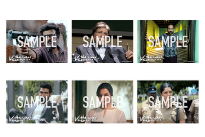 ラジニカーント＆アミターブ・バッチャン出演、インド映画『銃弾と正義』オリジナルシール発売　 画像