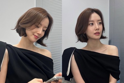 『王女の男』女優ムン・チェウォンの清純＆上品な近況。“ボブヘア女神”は健在だった！【PHOTO】 画像