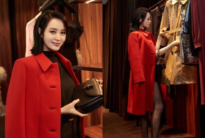 55歳女優キム・ヘス、存在自体が“高級ブランド”。圧巻のスタイルで秋を先取り！【PHOTO】 画像