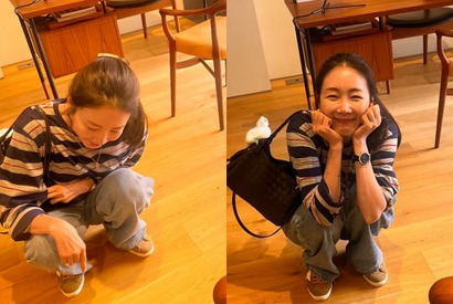 チェ・ジウが可愛らしさ全開！プライベートのひとコマに“ほっこり”【PHOTO】 画像