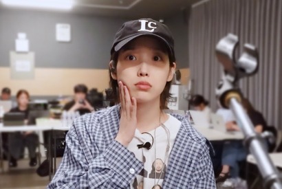 “体重40キロ台” 女優IU、ドラマ撮影で少し太った近況に満足げ「かわいく映るんだって」 画像