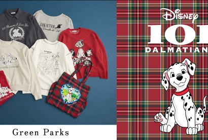 『101匹わんちゃん』ニット＆スウェットなど発売「Green Parks」Disney Collection 画像