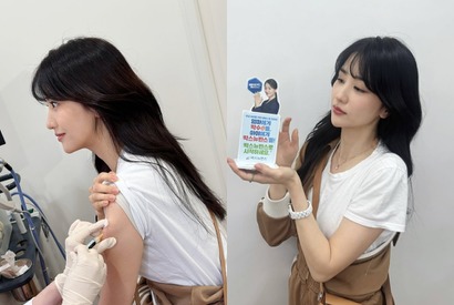 『トンイ』女優パク・ハソン、吸引性肺炎で入院した経験を告白「予防接種を受けましょう」【PHOTO】 画像