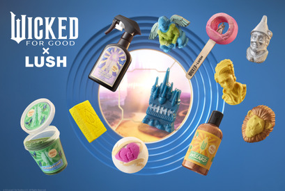 『ウィキッド 永遠の約束』×「LUSH」がコラボ、エルファバやグリンダの限定バスアイテム登場 画像