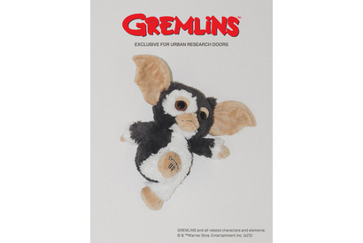 グレーカラーのギズモのぬいぐるみが登場！『GREMLINS』×「NICI」のスペシャルモデル 画像