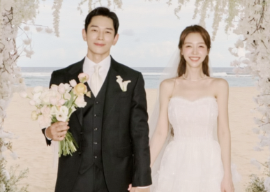 ドラマ共演で結婚した韓国人俳優カップル、バリでの極秘挙式の様子を公開!! 画像