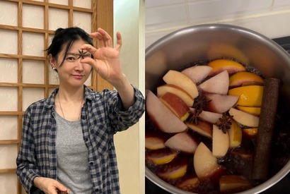 イ・ヨンエが一足先にクリスマス気分！手作りヴァンショーを楽しむ“穏やかな夜”【PHOTO】 画像