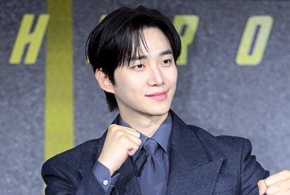 Netflix『CASHERO』主演ジュノが「本当に面白い作品になる」と確信した瞬間は？【制作発表会】 画像