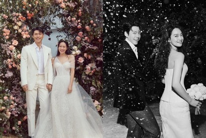 「残るは秋」韓国トップスター夫婦のウェディングフォト、四季をコンプリートさせるのは誰？ 画像
