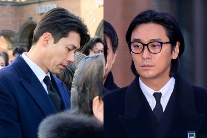 ヒョンビン、チュ・ジフンらがお見送り。故アン・ソンギさん告別式の様子【PHOTO】 画像