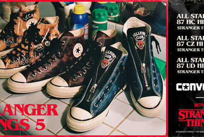 「ストレンジャー・シングス 未知の世界5」CONVERSEコラボレーション第2弾、1月23日発売 画像