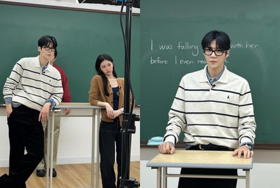 キム・ソンホ、コ・ユンジョンと“痴話喧嘩”!? 黒縁メガネ姿の講師コンセプトもバッチリ！【PHOTO】 画像