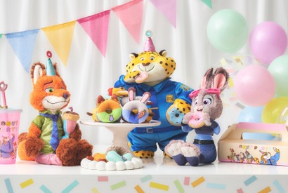 『ズートピア』公開10周年記念！“ドーナツパーティー”がテーマの新コレクション、2月13日順次発売 画像